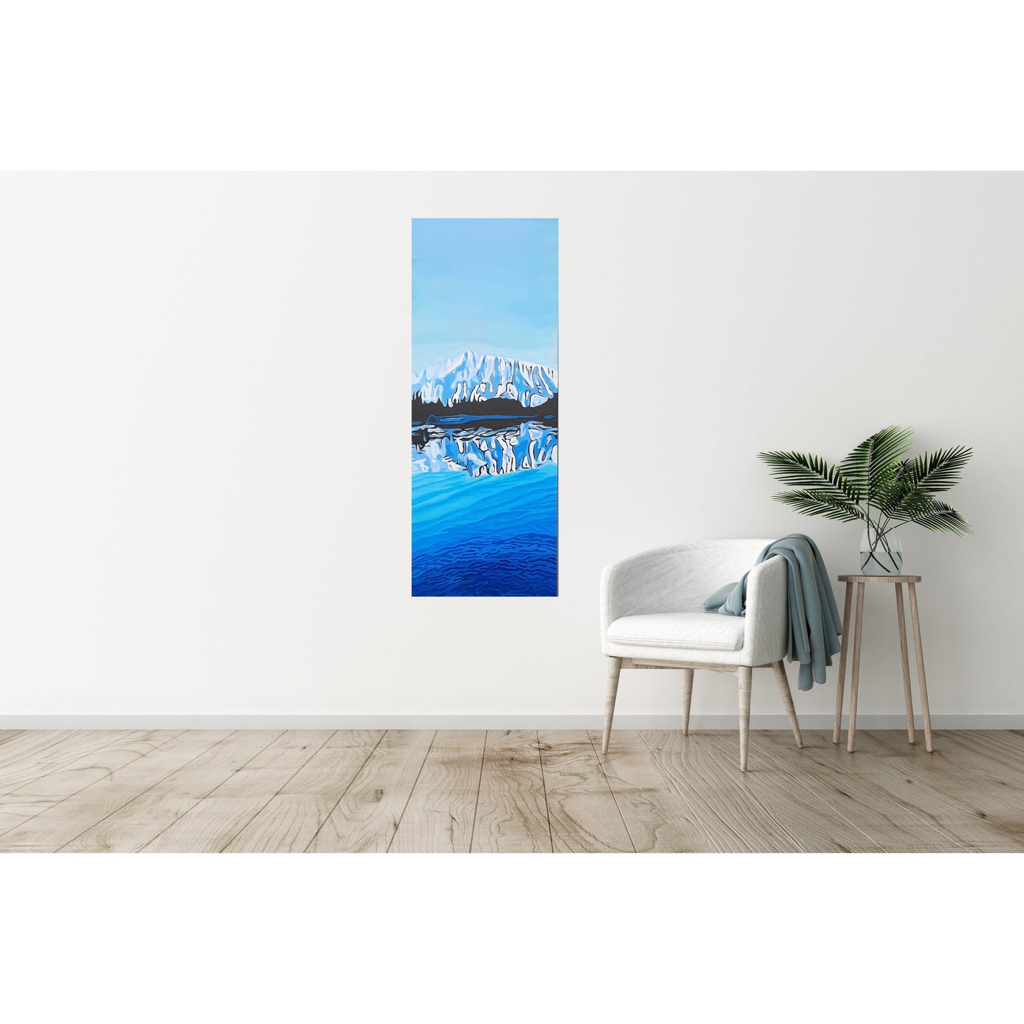 Icy Blue Mountain Pop