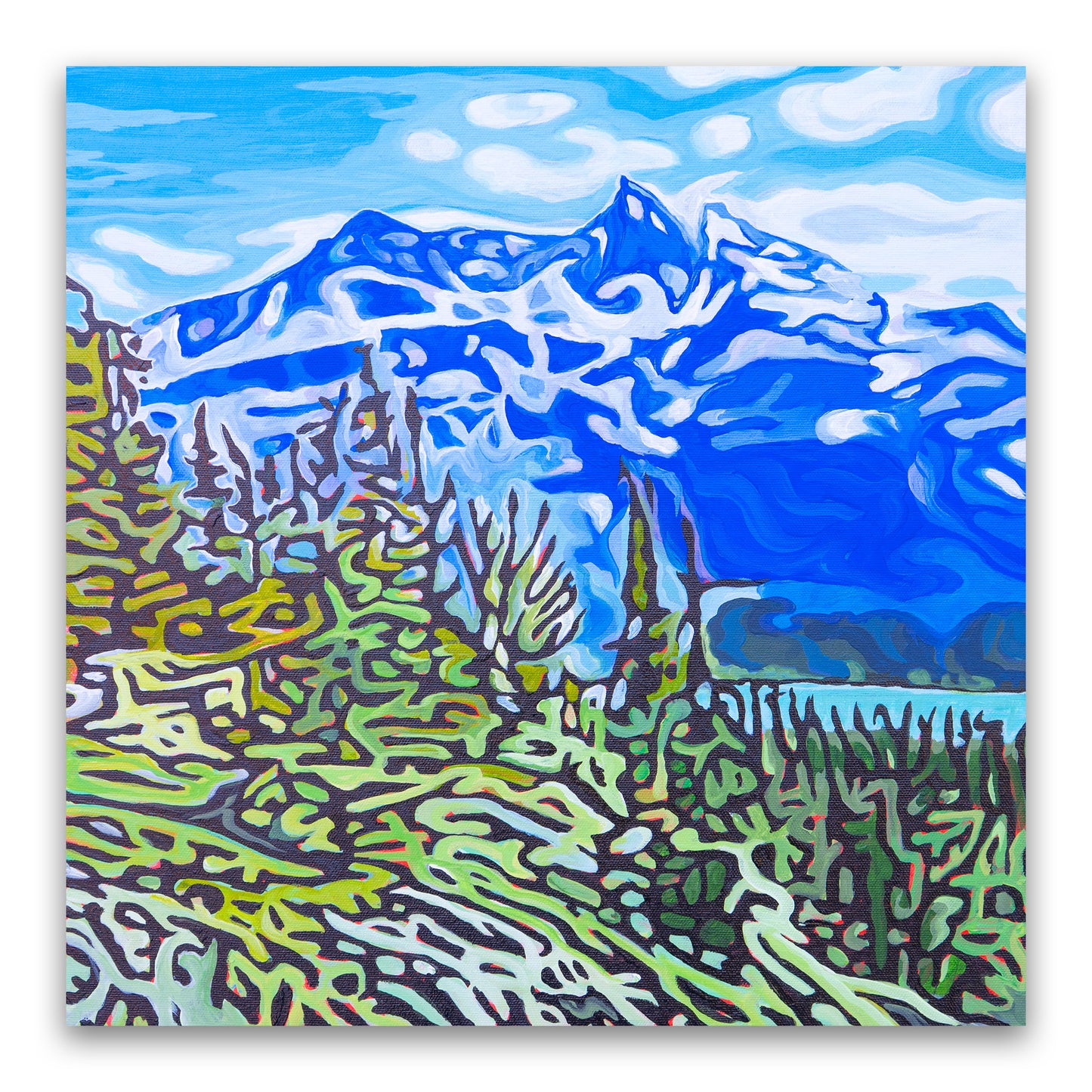 "Saskatchewan River Crossing" Fine Art Giclee Print