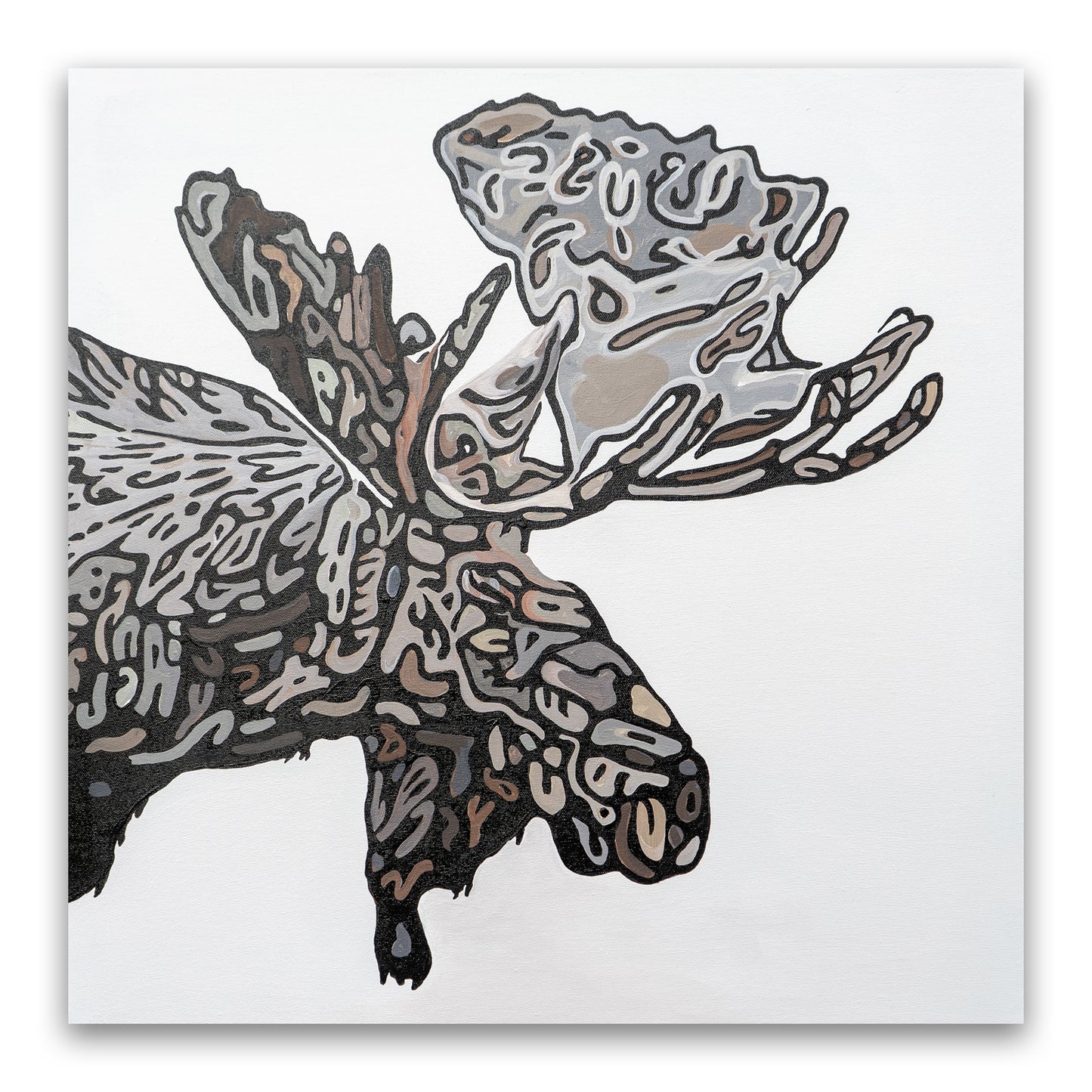 Canadian Moose "Winter"