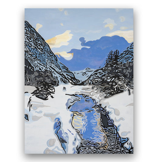 Creekside @ Lake Louise Fine Art Print