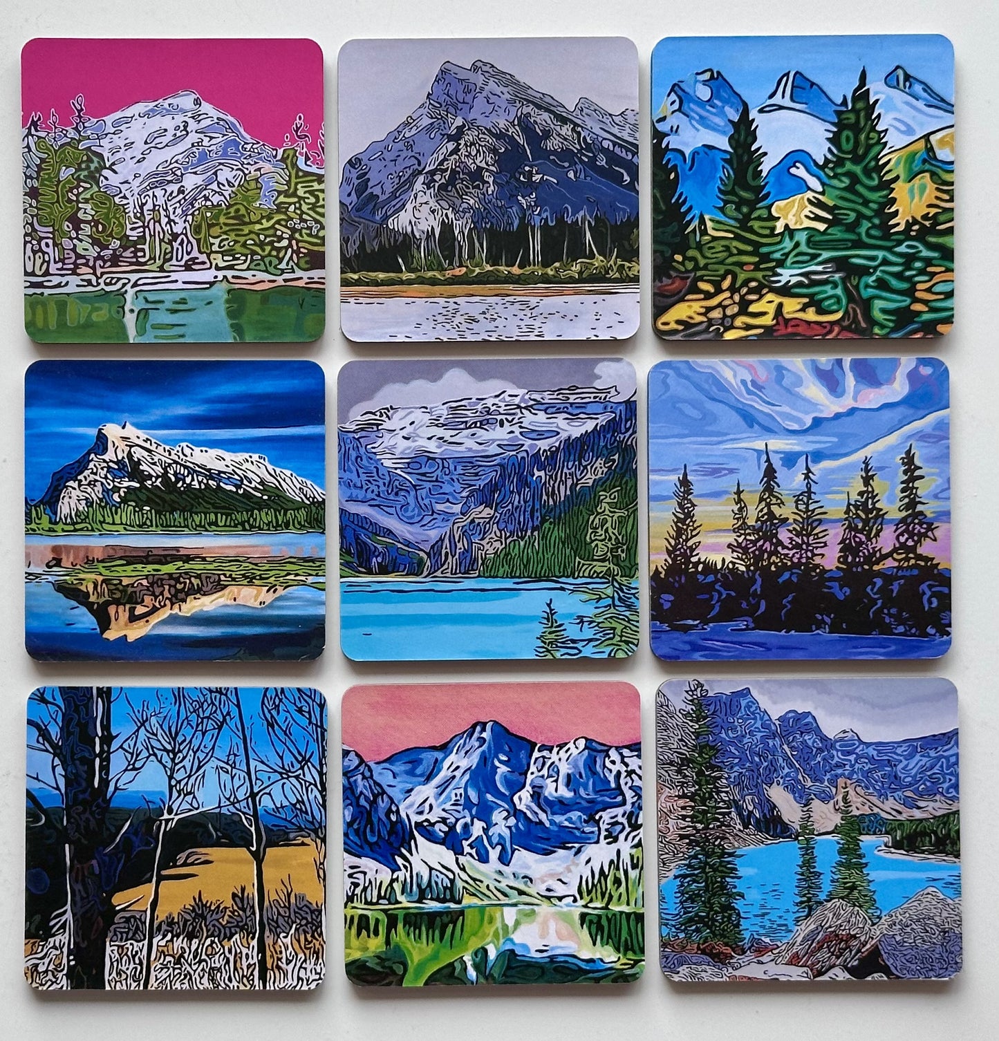 Mountain Memories Matching Game