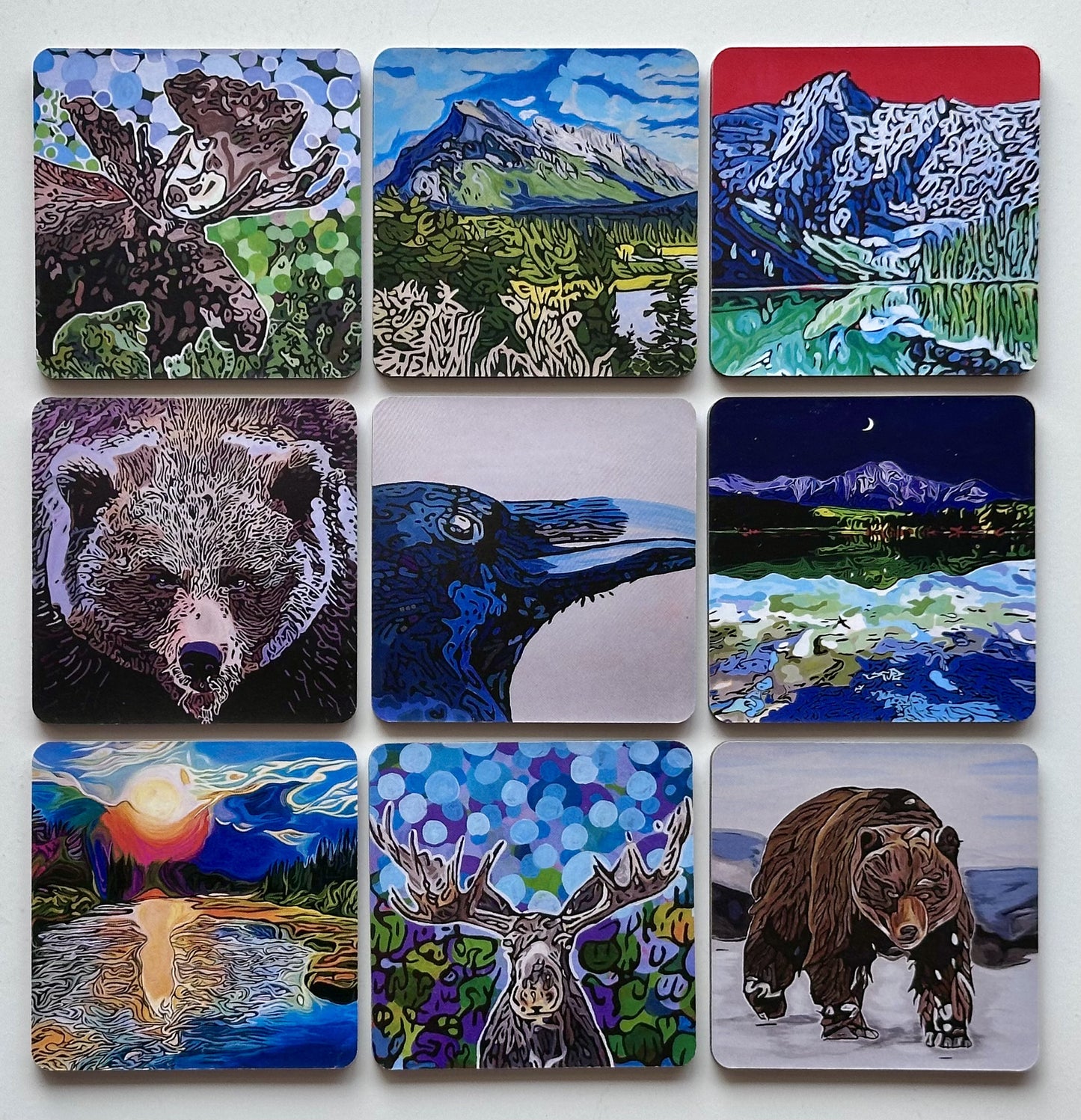 Mountain Memories Matching Game