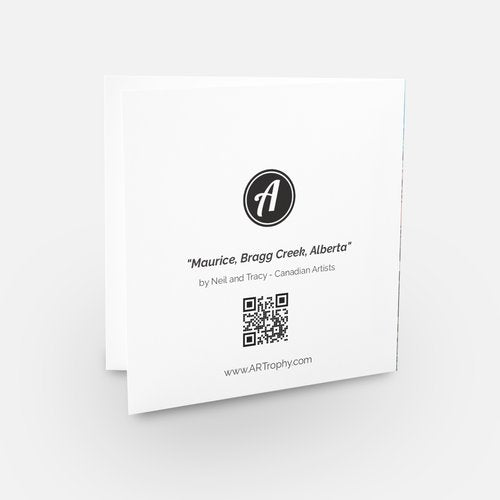 Fine Art Greeting Card Maurice